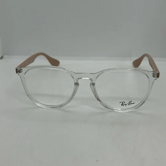 RAY-BAN RB7046 Erika Optics Eyeglasses Frames Case Cloth. Transparent NWT - Picture 5 of 10